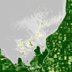 Sentinel-2 L1C NDVI crop from 2018-06-15